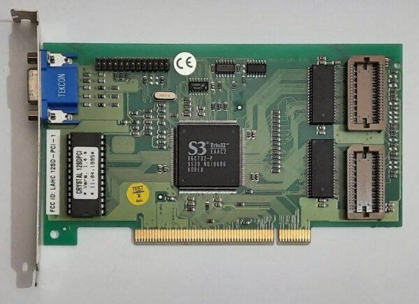 miro Crystal 12SD PCI Grafikkarte (S3 Trio32, 86C732-P, 1MB, 1995)