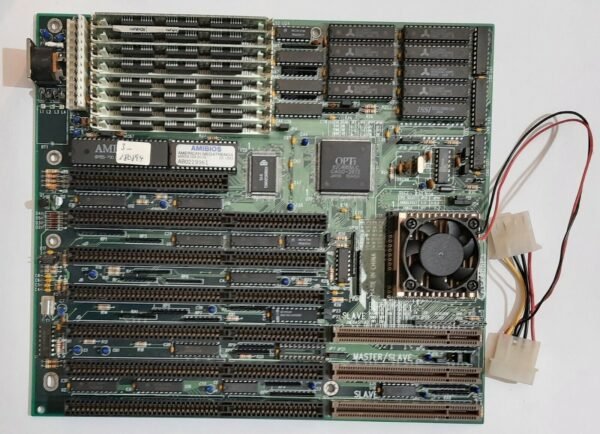 QDI PX486P3 80486 ISA VLB retro Mainboard + Intel 80486DX2 66MHz + 8MB RAM