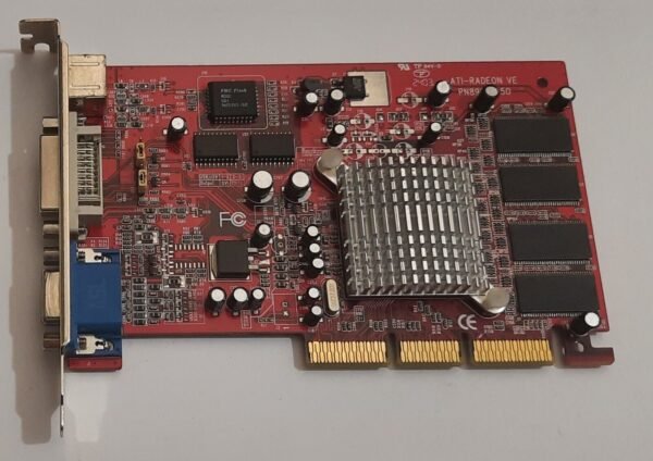 Connect 3D Radeon 7000 AGP Grafikkarte (ATI, C3D, 64MB, DVI, retro, 2003) - Image 2