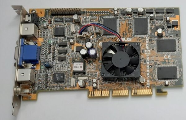 ASUS V6800 Deluxe AGP Grafikkarte (nvidia GeForce 256 DDR, 32MB, retro, 2000) - Image 2