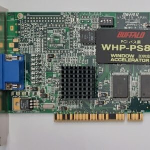 Melco Buffalo WHP-PS8S PCI Grafikkarte (3D Labs Permedia 2, 8MB, retro, 1998)