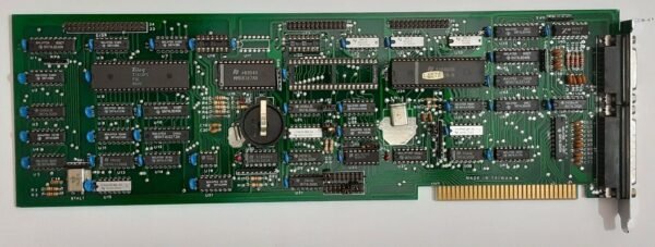 ISA 8-bit Floppy Multi-I/O Controller (National Semiconductor, Zilog, 1986)