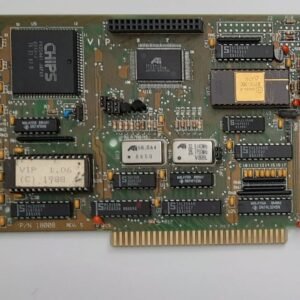 ATI VIP 8-bit ISA VGA Grafikkarte (16899-0, P82C441, 256KB, EGA, retro, 1989)