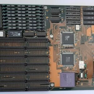 FIC LEO 386-SC-2C ISA retro Mainboard + AMD 80386DX 40MHz + 8MB SIMM RAM
