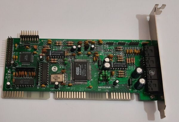 Pine PT-201 ISA Soundkarte (ESS ES688FC, retro, 1996) - Image 2