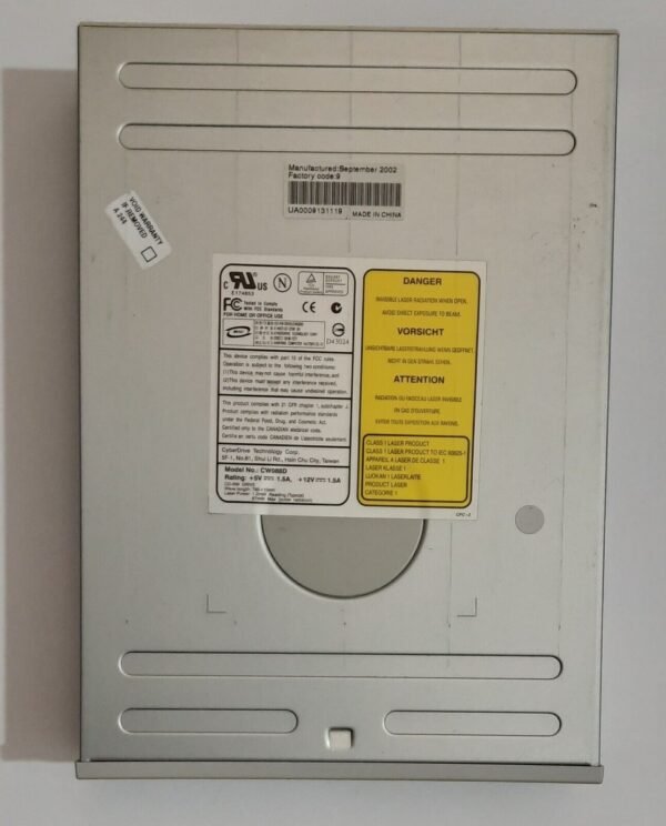 CyberDrive CW088D IDE CD-Brenner (40x16x48x, retro, 2002) - Image 2