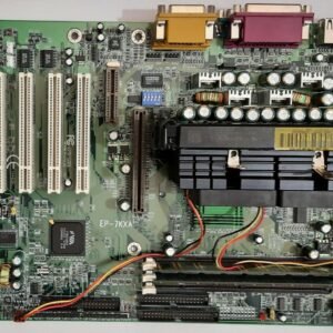 Epox EP-7KXA Slot A ISA AGP retro Mainboard + AMD Athlon 600MHz + 512MB SD-RAM