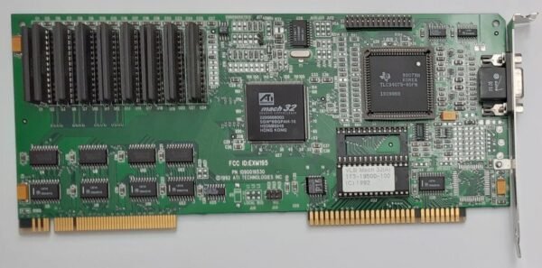 ATI Graphics Ultra Pro VLB Grafikkarte (ATI Mach32, EXM195, 2MB, retro, 1992)