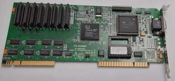 ATI Graphics Ultra Pro VLB Grafikkarte (ATI Mach32, EXM195, 2MB, retro, 1992) - Image 2