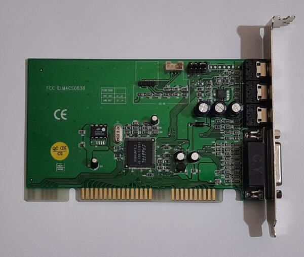 GVC Media Technology S0038 ISA Soundkarte (Crystal CX4235, 1998)