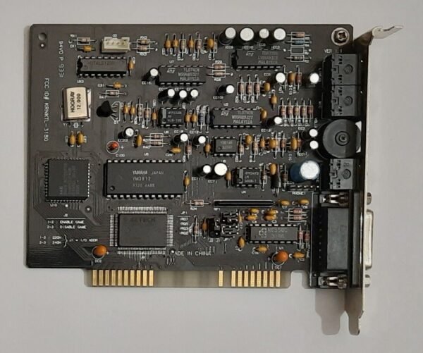 KTL Research KTL3180 8-bit ISA Soundkarte (= Aztech Sound Galaxy BX II, 1993)