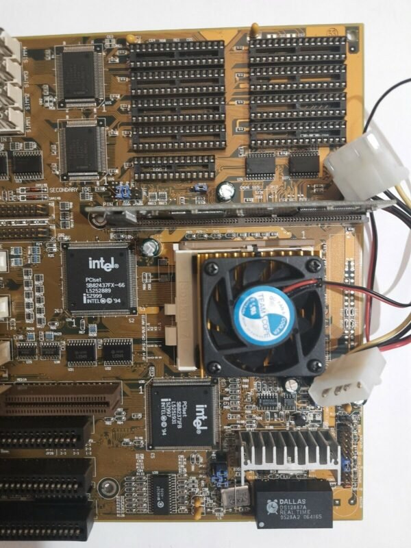 ASUS P/I-P55TP4XE Sockel 7 ISA retro Mainboard + Intel Pentium 200MHz + 64MB RAM - Image 3