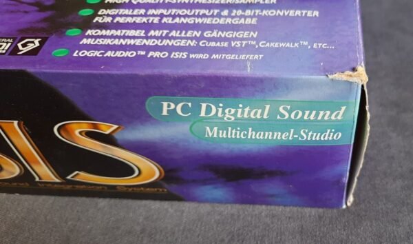 Guillemot Maxi Studio ISIS PCI Soundkarte (General Midi, ESS Maestro-2EM, OVP) - Image 2