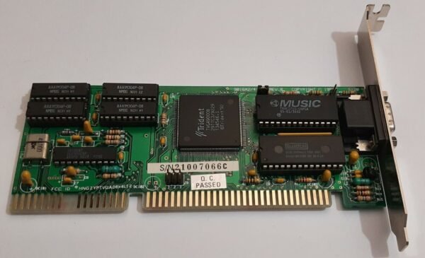 Trident 9016X2/4 LT2 REV. B ISA Grafikkarte (TVGA9000B, 512KB, 1993) - Image 2