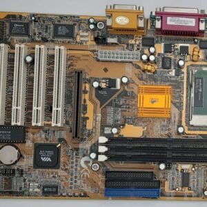 Elitegroup P6VAP-A+ Sockel 370 AGP retro Mainboard + Pentium III 800MHz