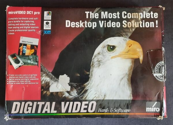miro Video DC1 pro ISA capture board + miroVIDEO-Mouse (Videobearbeitung, OVP)