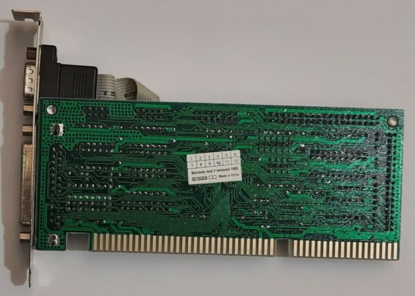 DTK PTI-227B ISA Multi-I/O IDE Floppy Controller (Winbond, retro, 1993) - Image 4