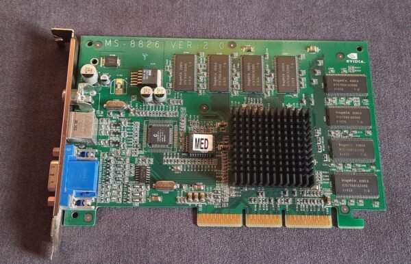 MSI Starforce 826 AGP Grafikkarte (MS-8826, GeForce2 MX-400, 64MB, 2001, OVP) - Image 5
