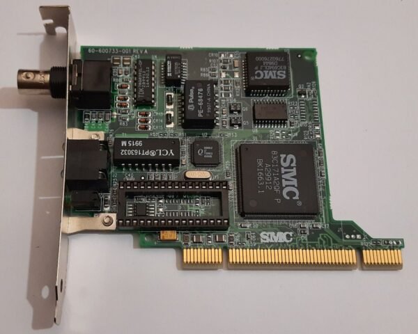 SMC EtherPower II 10/100 PCI Netzwerkkarte (9432BTX, Koax, BNC, retro, 1999) - Image 2