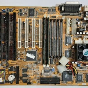 FIC PA-2010+ ISA AT/ATX retro Mainboard + Intel Pentium MMX 233MHz + 64MB SD-RAM