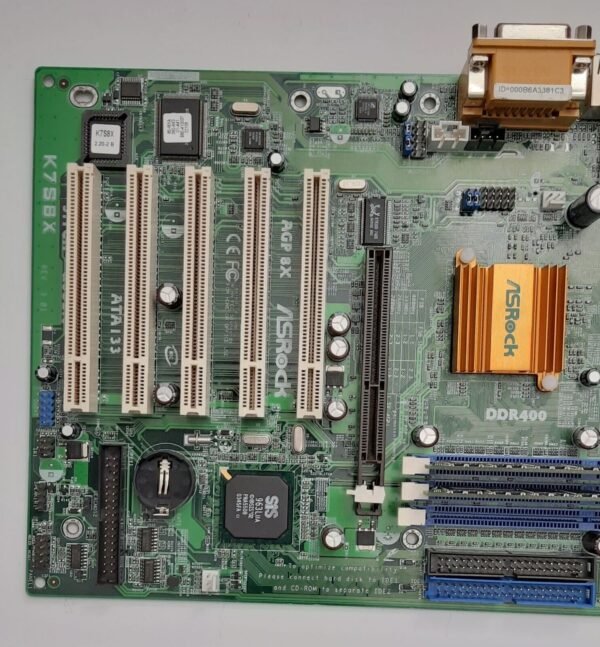 Asrock K7S8X Sockel A AGP retro Mainboard + AMD Athlon XP 1700+ + 1GB DDR-RAM - Image 2