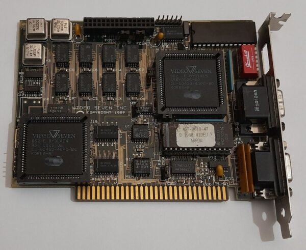 Video Seven Arrow 8-bit ISA VGA Grafikkarte (CL-GD410/420, 256KB, EGA, 1988) - Image 2