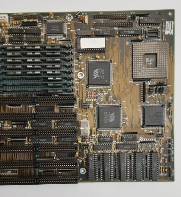FIC 4386-VIO 386 ISA retro Mainboard + AMD 80386DX 40MHz + 8MB RAM - Image 3