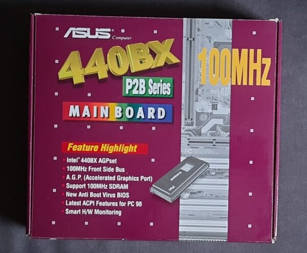 ASUS P2B Slot 1 ISA AGP retro Mainboard OVP