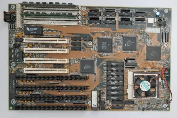Biostar MB-1560TIC-A Sockel 4 ISA retro Mainboard + Pentium 60MHz + 32 MB RAM