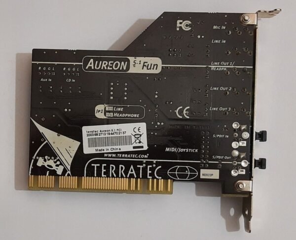 Terratec Aureon 5.1 Fun PCI Soundkarte (TTP8, CMI8738, 2007) - Image 4