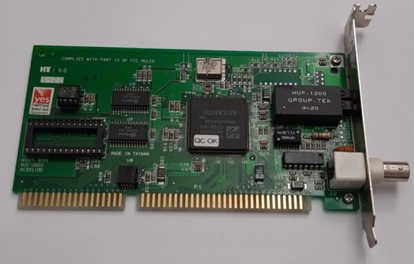 Maxtech NIC-2003B ISA Netzwerkkarte (BNC, Koax, AT/LANTIC, 1994) - Image 2