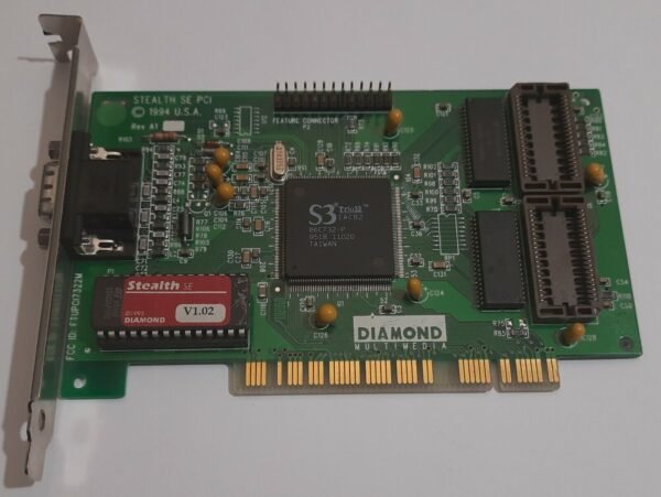 Diamond Stealth SE PCI Grafikkarte (S3 Trio32, 86C732, 1MB, 1994) - Image 2