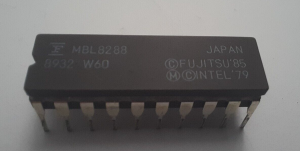 Fujitsu MBL8288 (Bus Controller, IBM XT/5160 Chipsatz, retro)