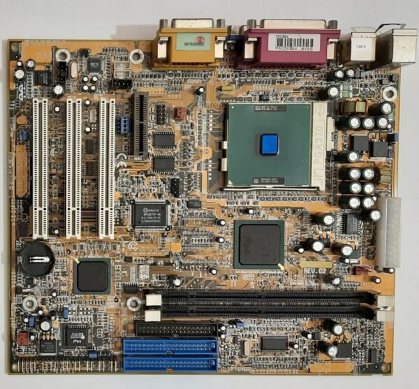 DFI CW35-L Sockel 370 AGP i810L retro Mainboard + Celeron 1000MHz