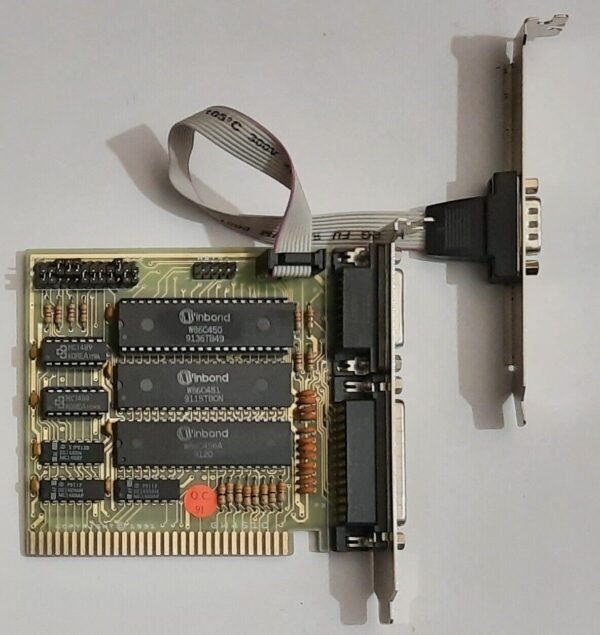 Goldstar (?) GW451C ISA 8-bit Multi-I/O Controller (COM, LPT, retro, 1991)