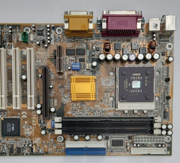 Lucky Star K7VAT Sockel A retro AGP Mainboard + AMD Duron 900MHz + 256MB RAM - Image 3