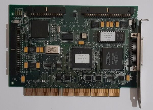 Adaptec AHA-2742-T EISA SCSI Floppy Controller (retro, 1993)