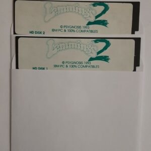 Lemmings 2 DOS 5,25" Disketten