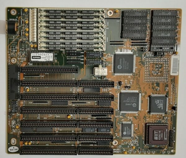 Micromedia 386-U ISA retro Mainboard + 80386DX 40MHz + 4C87DLC + 8MB RAM + 256K