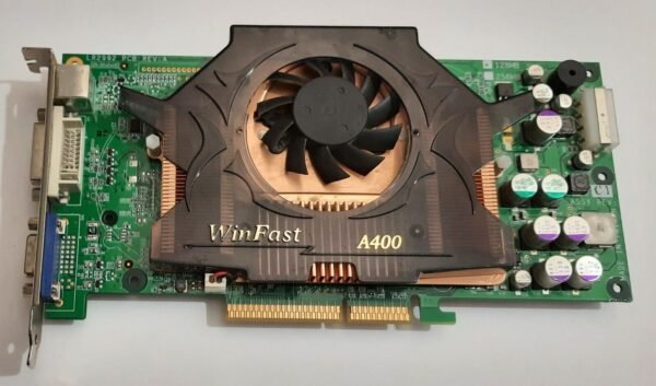 Leadtek Winfast A400 LE TDH AGP Grafikkarte (nVidia GeForce 6800LE, 128MB, 2004) - Image 2