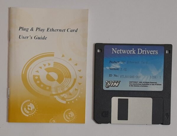 RPTI International E2019SC NetVin ISA Netzwerkkarte (BNC, RJ45, 1998, NOS) - Image 6