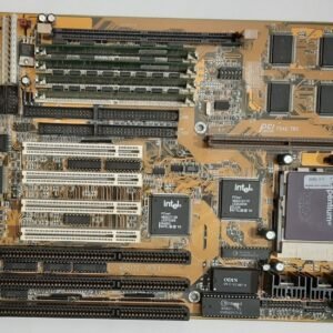 MSI MS-5129 i430VX Sockel 7 ISA Mainboard + Intel Pentium 166MHz + 48MB RAM
