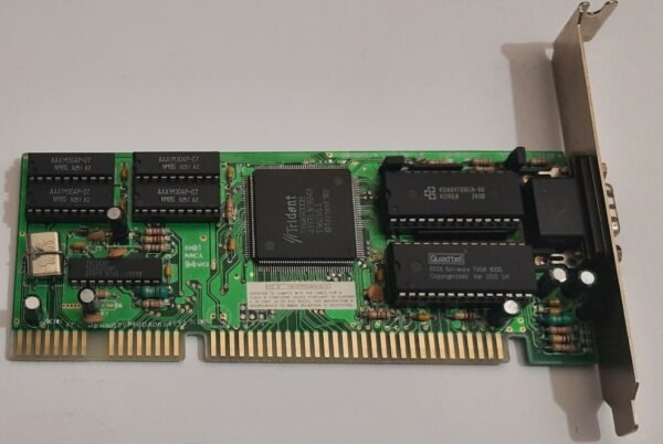 Trident 9016X2/4 LT2 REV. B ISA Grafikkarte (TVGA9000B, 512KB, retro, 1992) - Image 2