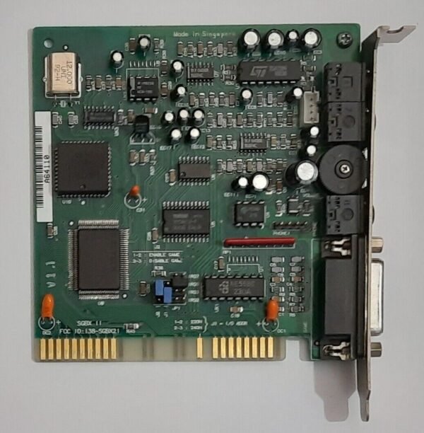 Aztech Sound Galaxy BX II 8-bit ISA Soundkarte (OPL2, I38-SGBX21, retro, 1992)