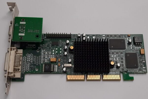 Matrox Millennium G550 AGP Grafikkarte (G55+MDHA32DB, 32MB, retro, 2001) - Image 2