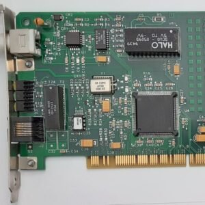 Microdyne / Eagle NE5500 plus PCI Netzwerkkarte (AMD, RJ45, BNC, retro, 1995)