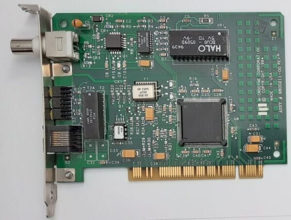 Microdyne / Eagle NE5500 plus PCI Netzwerkkarte (AMD, RJ45, BNC, retro, 1995)