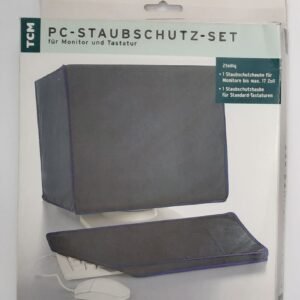 PC-Staubschutz-Set für Monitor und Tastatur (retro, NOS)