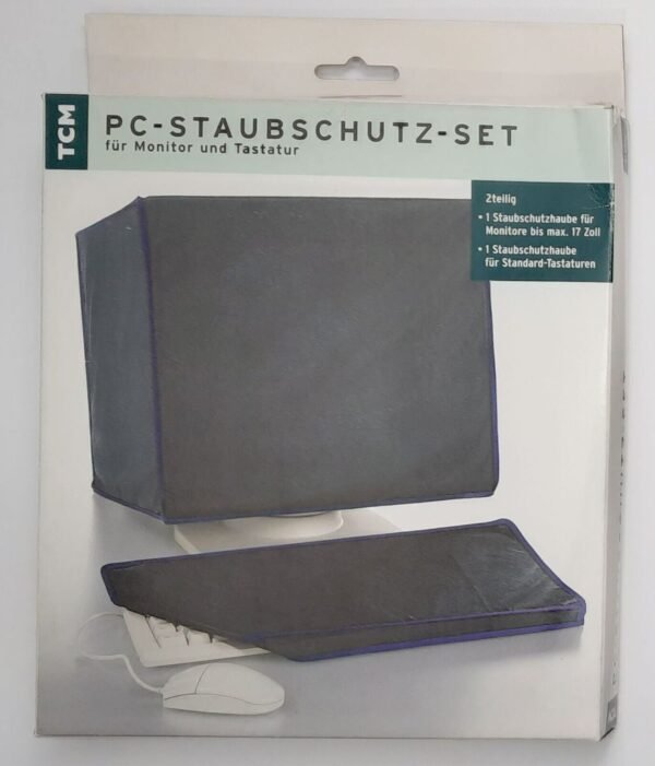 PC-Staubschutz-Set für Monitor und Tastatur (retro, NOS)