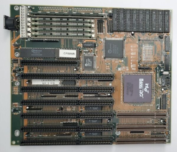 Aquarius MB-4D50NR VLB ISA 486 retro Mainboard + Intel 80486DX2 66MHz + 8MB RAM